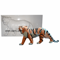 TIGER PLASTER CRAFT MOLD (XL)  (18.25" x 9")