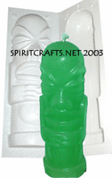 TIKI AND TOTEM<br>  CANDLE MOLDS
