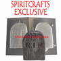 TOMBSTONE CANDLE MAKING MOLD (4.25" HT)