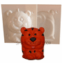 TONY TIGER<BR> CANDLE MAKING MOLD<BR> (5" HT, 1 lb)