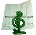 TREBLE CLEF CANDLE MOLD (7", 5 oz)
