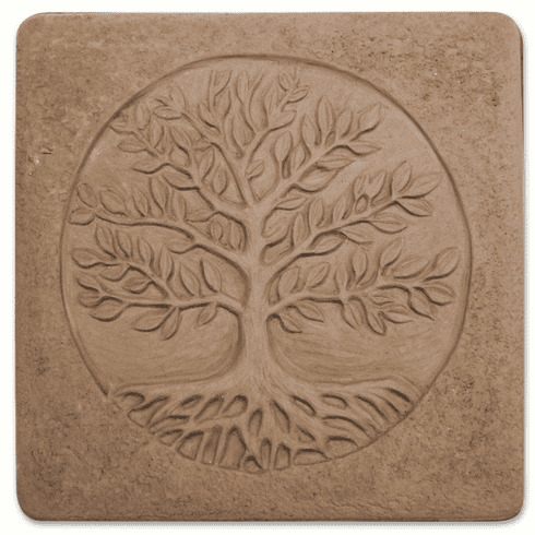 TREE OF LIFE STEPPING STONE MOLD (16" DIA)