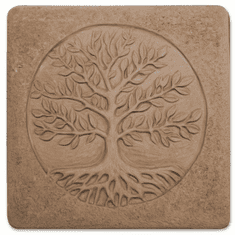 TREE OF LIFE STEPPING STONE MOLD (16" DIA)