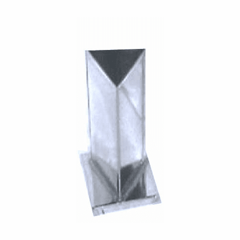 TRIANGLE PILLAR CANDLE MOLD, 3.5" x 9.5" (1 lb 7 oz)