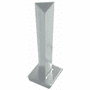 TRIANGLE TAPER CANDLE MOLD, 2" x 3" x 12.5" (1 lb 8 oz)