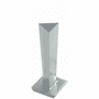 TRIANGLE TAPER CANDLE MOLD, 2" x 3" x 9.5" (1 lb 2 oz)