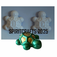 TURTLE SOAP MOLD <BR> 2 ON 1