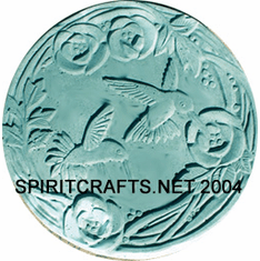 TWO HUMMINGBIRD STEPPING STONE MOLD