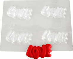 VALENTINES DAY<br> LOVE CANDY MOLDS