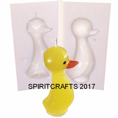 WADDLE DUCK<br> CANDLE MOLD<br>  (4.75", 4 oz)