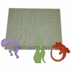 WAX OR SOAP<br>  APPLIQUE MOLDS