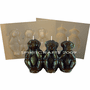 WISE MONKEYS<BR> CANDLE MAKING MOLD<BR> (3.75" HT, 13 oz)