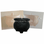 WITCH'S CAULDRON<br> CANDLE MOLD<br> (2 5/8" HT, 9 oz)