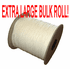 XL BULK MEDIUM SQUARE BRAID WICK ROLL (APPROX 4 LBS / 4032 FT)