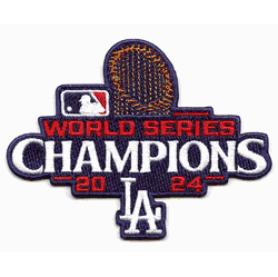 2024 MLB World Series Champions Los Angeles Dodgers Collectors Patch
