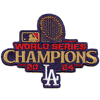 2024 MLB World Series Champions Los Angeles Dodgers Gold Ceremony Collectors Patch