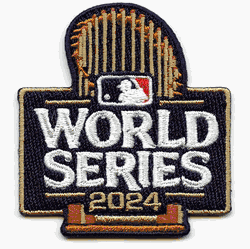2024 MLB World Series Embroidered Collectors Patch (Free Shipping)