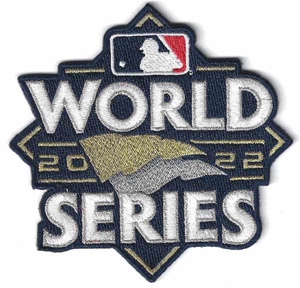 2022 MLB World Series Embroidered Collectors Patch (Free Shipping)