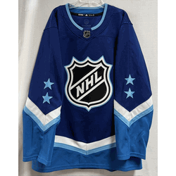 adidas 2022 NHL All Star Primegreen Men's Authentic Blue Jersey, Size 50/Medium (NO TAGS)