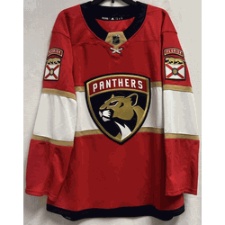 adidas Florida Panthers Home Men's Primegreen Authentic Jersey, Size 50/Medium (Flaw, read description)