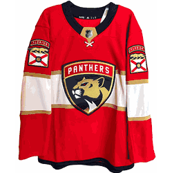 adidas Florida Panthers Home Mens Authentic Primegreen Jersey, Size 50/Medium