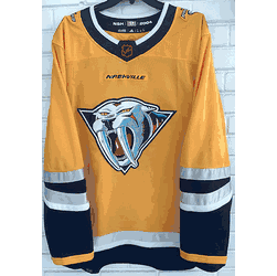 adidas Nashville Predators Reverse Retro 2.0 Mens Jersey, Size 54/X-Large (Flaw, read description)