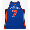 Carmelo Anthony New York Knicks 2010-11 Men's Blue Authentic Jersey