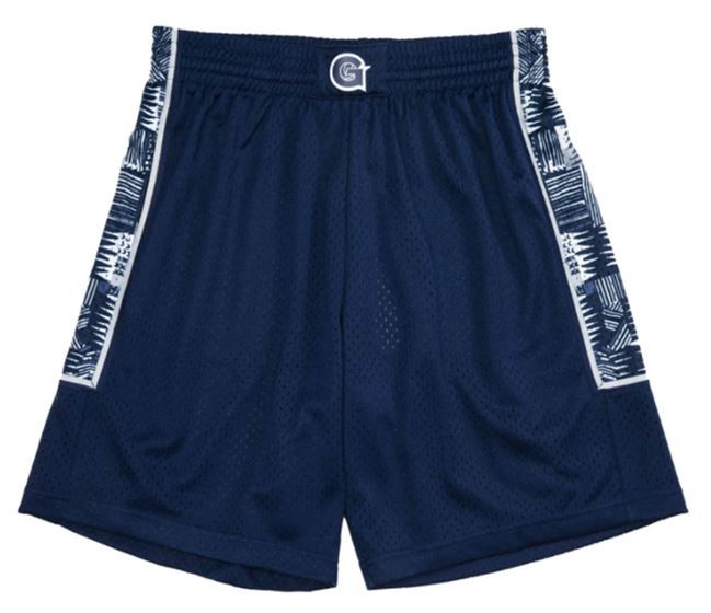 University Men's Navy Swingman Shorts, Size Medium