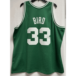 Mitchell & Ness Boston Celtics Bird 1985-86 Men's Swingman Jersey, Size 2X (Flaw, read description)