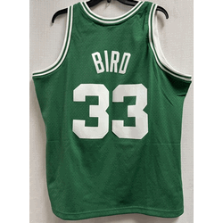 Mitchell & Ness Boston Celtics Bird 1985-86 Men's Swingman Jersey, Size XL (Flaw, read description)