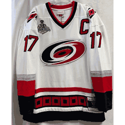 Mitchell & Ness Carolina Hurricanes White 2005/06 Brind'Amour #17 C Power Play Jersey 