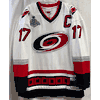 Mitchell & Ness Carolina Hurricanes White 2005/06 Brind'Amour #17 C Power Play Jersey, Size Large