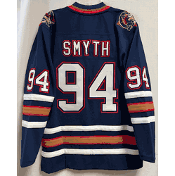 Mitchell & Ness Edmonton Oilers Smyth 2005-06 Power Play Jersey, Size Large (Flaw, read description)