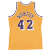 Mitchell & Ness Los Angeles Lakers James Worthy 1984-85 Mens Swingman Jersey, Size 3X