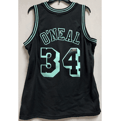 Mitchell & Ness Los Angeles Lakers Shaquille O'Neal 1996-97 Glow in the Dark Mens Swingman Jersey, Size Large (NO TAGS)