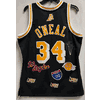 Mitchell & Ness Los Angeles Lakers Shaquille O'Neal 1996/97 Highway Mens Swingman Jersey, Size Medium (Flaw, read description)