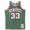 Mitchell & Ness Milwaukee Bucks Jabbar 1970-71 Men's Green Swingman Jersey (Large) Mitchell & Ness Milwaukee Bucks Jabbar 1970-71 Men's Green Swingman Jersey (Large)