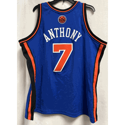 Mitchell & Ness New York Knicks Anthony 2010 Men's Swingman Jersey, Size XL (Flaw, read description)