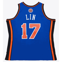 Mitchell & Ness New York Knicks Jeremy Lin 2011 Men's Swingman Jersey, Size X-Large