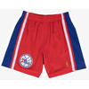 Mitchell & Ness Philadelphia 76ers 1996-97 Men's Red Swingman Shorts Mitchell & Ness Philadelphia 76ers 1996-97 Men's Red Swingman Shorts