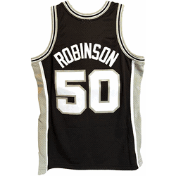 Mitchell & Ness San Antonio Spurs Robinson #50 Mens Swingman Jersey, Size Medium (NO TAGS & Flaw, read description)