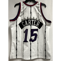 Mitchell & Ness Toronto Raptors Carter 1998-99 Men's White Swingman Jersey, Size Large (NO TAG)