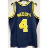 Mitchell & Ness University of Michigan Webber 1991-92 Men's Swingman Jersey, Size Large (Flaw, read description)
