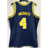 Mitchell & Ness University of Michigan Webber 1991-92 Men's Swingman Jersey, Size Medium (Flaw, read description)