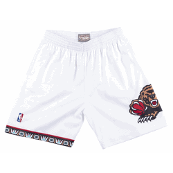 Mitchell & Ness Vancouver Grizzlies Mens 1998-99 White Swingman Shorts