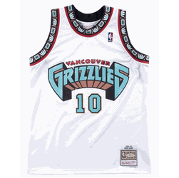 Mitchell & Ness Vancouver Grizzlies Mike Bibby 1998-99 Men's White Swingman Jersey (2X)