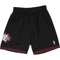 Philadelphia 76ers Road 2000-01 Men's Swingman Shorts (XL-4X)