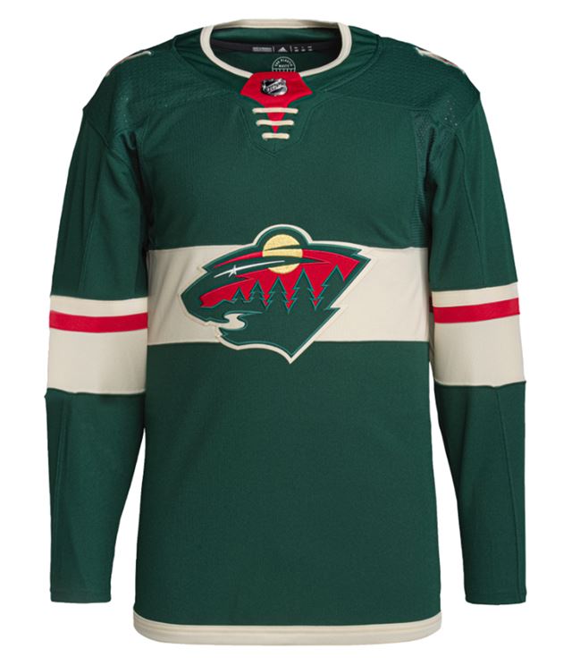 Minnesota Wild Primegreen Authentic Adidas Home Jersey