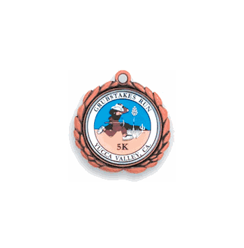 1 1/2" Insert Medals with Custom Insert - Click to enlarge