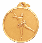 1 1/4" Ballet Medal